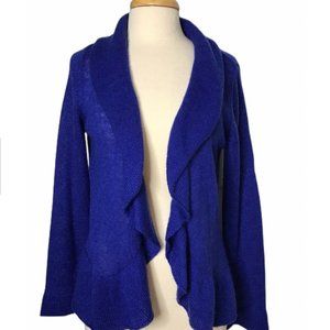 Chico's Womens Blue Long Sleeve Cardigan (16 / XL)